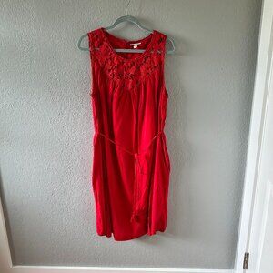 Knox Rose Dress, XXL, Red